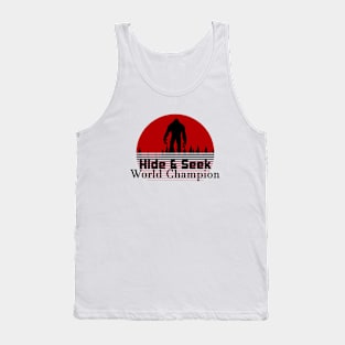 Hide and Seek Bigfoot Tank Top